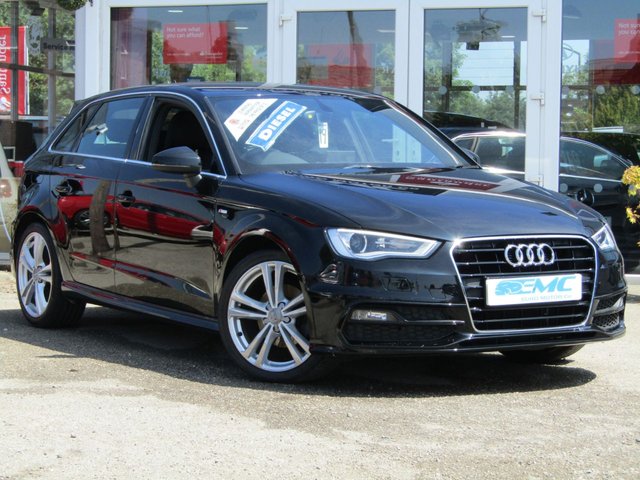 2014 14 Audi A3 1.6 TDI S LINE 5d 104 BHP