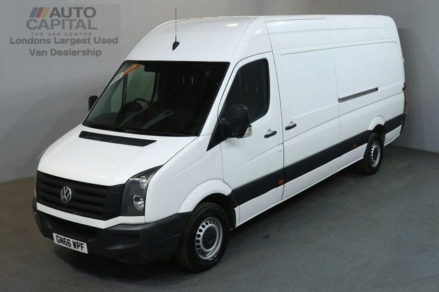 2016 66 VOLKSWAGEN CRAFTER 2.0 CR35 TDI H/R 135 BHP LWB L3 H3 RWD AIR CON VAN