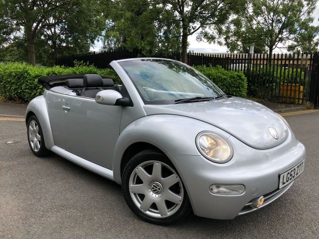 2003 53 Volkswagen Beetle 2.0 CABRIOLET 8V 2d 114 BHP