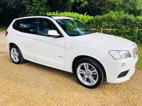 USED 2013 62 BMW X3 3.0 XDRIVE30D M SPORT 5d AUTO 255 BHP 