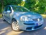 USED 2005 05 VOLKSWAGEN GOLF 1.6 FSI SE 5dr AUTO 114 BHP 'ONLY 33,000 MILES X12 SERVICE STAMPS REAR PARKING SENSORS ''1.6 FSI ENGINE (Timing chain modal NO Cambelt) STUNNING LOW MILAGE GOLF FOR THE YEAR WITH FANTASTIC VW MAIN DEALER SERVING,,,,