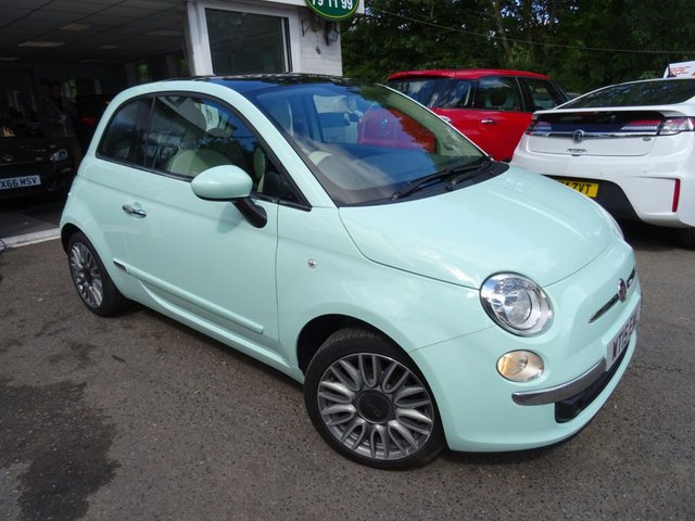 2015 15 Fiat 500 1.2 LOUNGE 3d 69 BHP