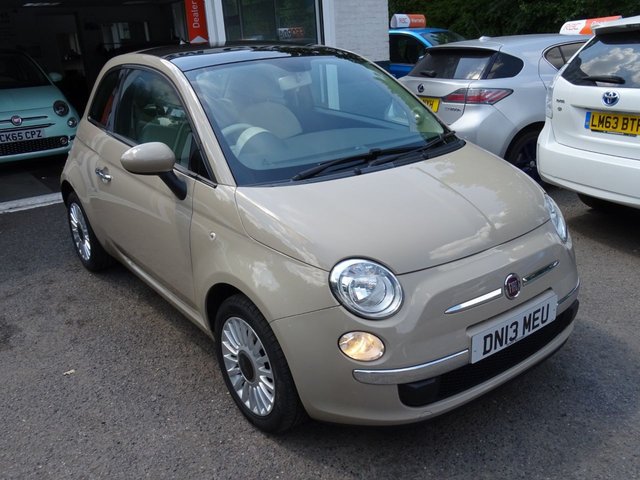 2013 13 Fiat 500 1.2 LOUNGE 3d 69 BHP