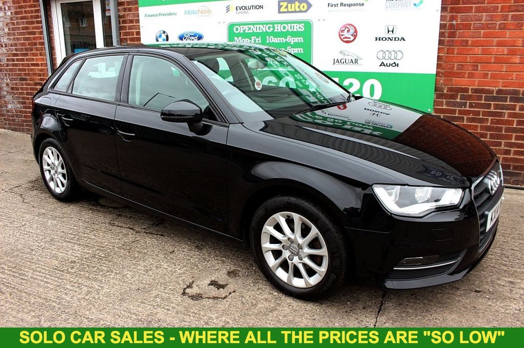 2014 14 AUDI A3 2.0 TDI SE 5d 148 BHP