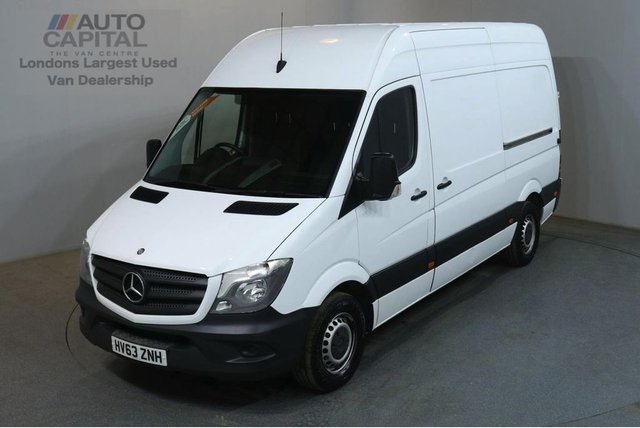2013 63 MERCEDES-BENZ SPRINTER 2.1 313 CDI MWB 129 BHP H/ROOF RWD VAN