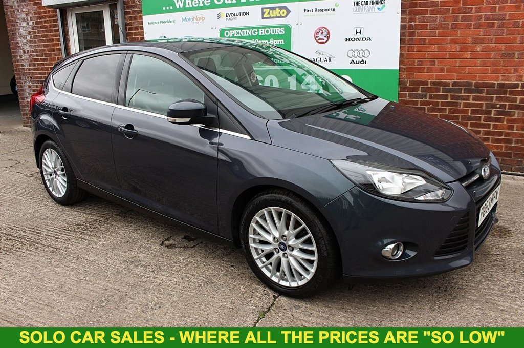 2013 63 FORD FOCUS 1.0 ZETEC 5d 99 BHP
