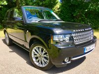 USED 2012 62 LAND ROVER RANGE ROVER 4.4 TDV8 WESTMINSTER 5d AUTO 313 BHP'10 MONTHS MANUFACTURES WARRANTY''''DEPLOYABLE SIDE STEPS'' COOLING X4 SEATS / TELEVISION /SATALITE NAVIGATION / SUNROOF / FULL BLACK LEATHER / REAR PARKING  CAMERS/ BLUETOOTH////EXTENDED MANUFACTURES WARRANTY TILL APRIL 2019
