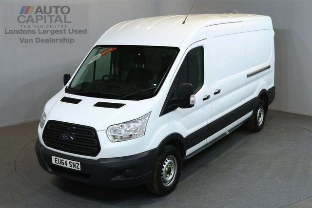 2014 64 FORD TRANSIT 2.2 350 124 BHP L3 H2 RWD LWB MEDIUM ROOF