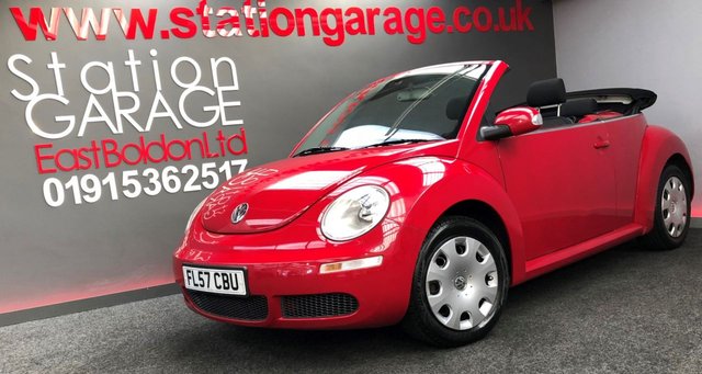 2007 57 Volkswagen Beetle 1.9 CABRIOLET TDI 2d 103 BHP