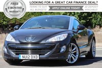 USED 2012 12 PEUGEOT RCZ 1.6 THP GT 2d 156 BHP +++ FREE 6 months Autoguard Warranty included in screen price +++