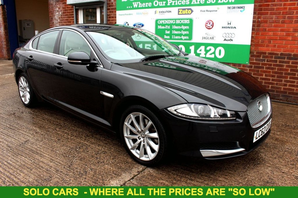 2012 62 JAGUAR XF 3.0 D V6 PREMIUM LUXURY 4d AUTO 240 BHP