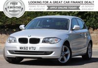 USED 2010 60 BMW 1 SERIES 2.0 116I SPORT 5d 121 BHP +++ FREE 6 months Autoguard Warranty included in screen price +++