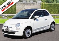 USED 2011 11 FIAT 500 1.2 LOUNGE 3d 69 BHP Drive away from only &pound;27 p/w!
