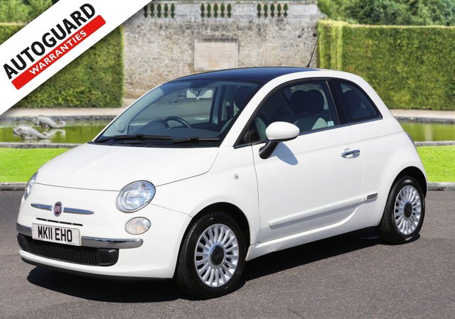 2011 11 Fiat 500 1.2 LOUNGE 3d 69 BHP