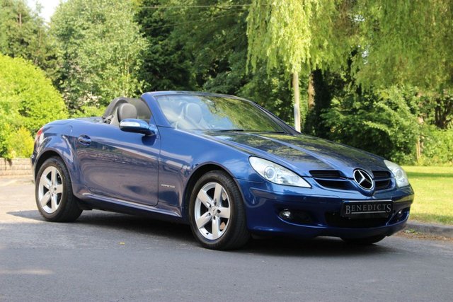 2006 06 Mercedes-Benz Slk 1.8 SLK200 KOMPRESSOR 2d AUTO 161 BHP