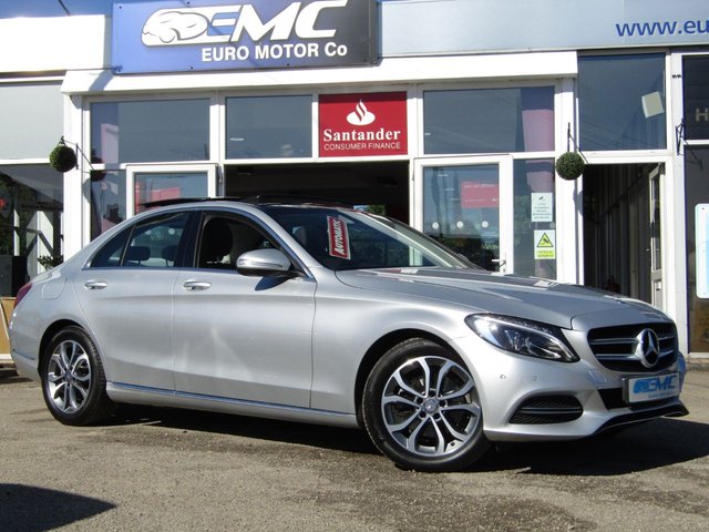 2015 15 Mercedes-Benz C Class 2.1 C220 BLUETEC SPORT PREMIUM 4d AUTO 170 BHP