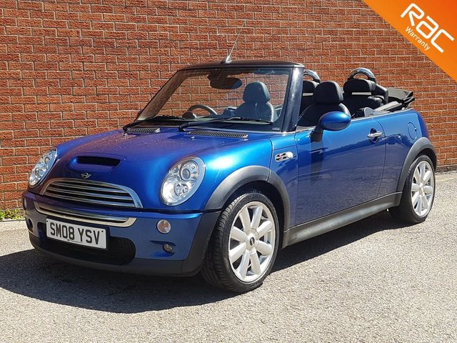 2008 08 MINI Convertible 1.6 COOPER S 2d 168 BHP
