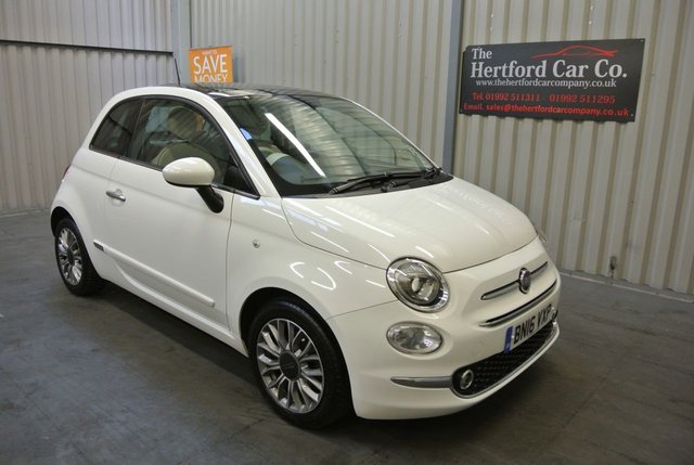 2016 16 Fiat 500 0.9 TWINAIR LOUNGE 3d 85 BHP