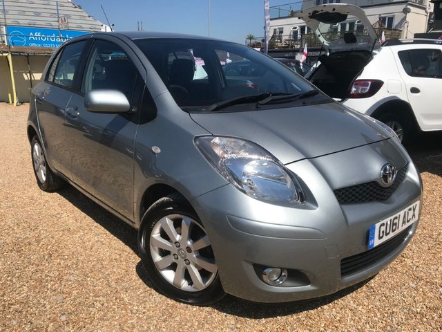 2011 61 Toyota Yaris 1.3 T SPIRIT VVT-I 5d 99 BHP