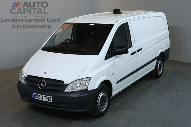 2013 63 MERCEDES-BENZ VITO 2.1 113 CDI 5d 136 BHP LWB FWD DIESEL MANUAL PANEL VAN