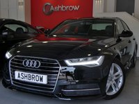 USED 2015 15 AUDI A6 SALOON 2.0 TDI ULTRA S LINE 4d 190 S/S NEW SHAPE, SAT NAV, FULL BLACK LEATHER, DAB RADIO, BLUETOOTH PHONE & MUSIC STREAMING, AUDI MUSIC INTERFACE FOR IPOD / USB DEVICES (AMI), FRONT & REAR PARKING SENSORS WITH DISPLAY, LED XENON LIGHTS, 18 INCH TWIN 5 SPOKE ALLOYS, S LINE BODY KIT, TWIN EXHAUST, CRUISE CONTROL, SPORT SEATS WITH ELECTRIC LUMBAR SUPPORT, LIGHT & RAIN SENSORS WITH AUTO DIMMING REAR VIEW MIRROR, AUTO HOLD, 1 OWNER FROM NEW, FULL SERVICE HISTORY, &pound;30 ROAD TAX