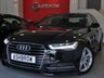 USED 2015 15 AUDI A6 SALOON 2.0 TDI ULTRA S LINE 4d 190 S/S NEW SHAPE, SAT NAV, FULL BLACK LEATHER, DAB RADIO, BLUETOOTH PHONE & MUSIC STREAMING, AUDI MUSIC INTERFACE FOR IPOD / USB DEVICES (AMI), FRONT & REAR PARKING SENSORS WITH DISPLAY, LED XENON LIGHTS, 18 INCH TWIN 5 SPOKE ALLOYS, S LINE BODY KIT, TWIN EXHAUST, CRUISE CONTROL, SPORT SEATS WITH ELECTRIC LUMBAR SUPPORT, LIGHT & RAIN SENSORS WITH AUTO DIMMING REAR VIEW MIRROR, AUTO HOLD, 1 OWNER FROM NEW, FULL SERVICE HISTORY, &pound;30 ROAD TAX