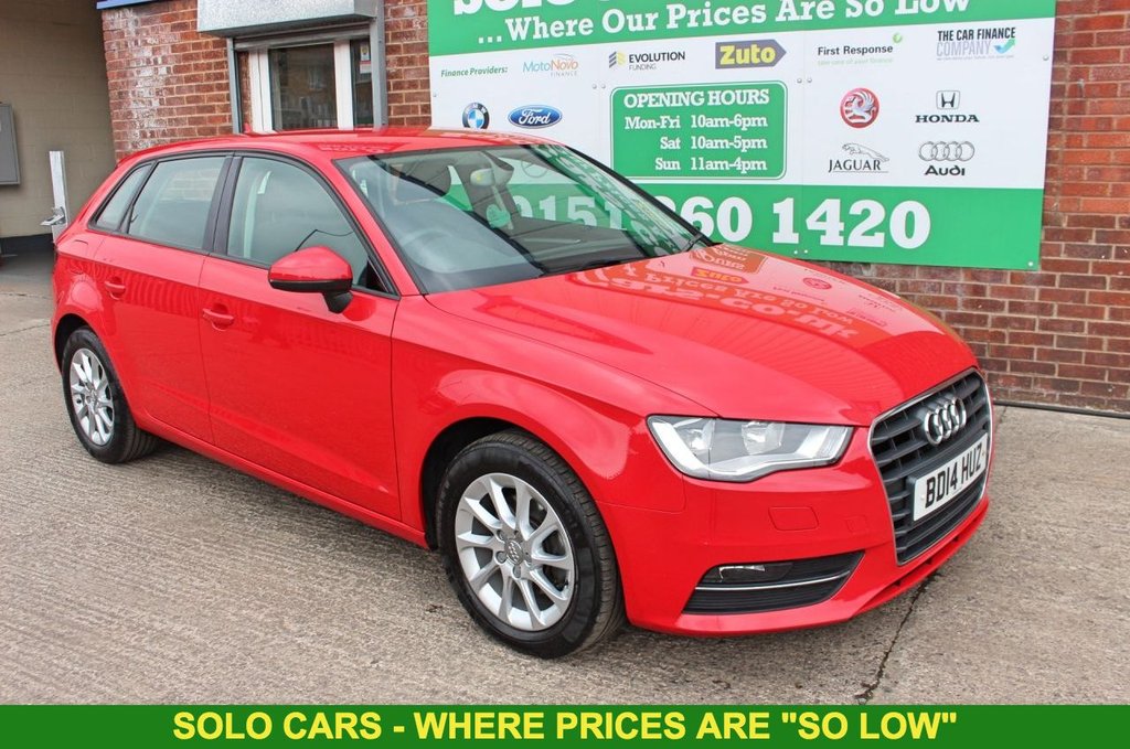 2014 14 AUDI A3 1.6 TDI SE 5d 104 BHP