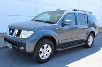 USED 2007 07 NISSAN PATHFINDER 2.5 AVENTURA DCI 5d 169 BHP SAT NAV+R CAMERA+LEATHER+TOW BAR