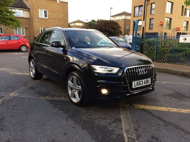 2013 63 Audi Q3 2.0 TDI QUATTRO S LINE 5d AUTO 175 BHP