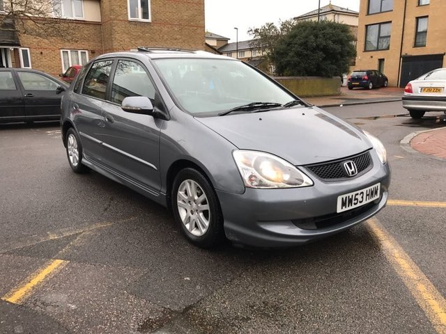 2004 53 Honda Civic 1.6 EXECUTIVE I-VTEC 5d AUTO 110 BHP