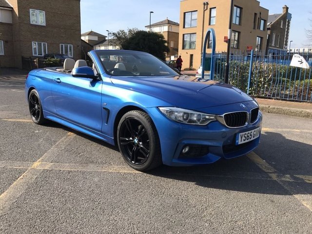 2015 65 BMW 4 Series 2.0 420D M SPORT 2d AUTO 188 BHP