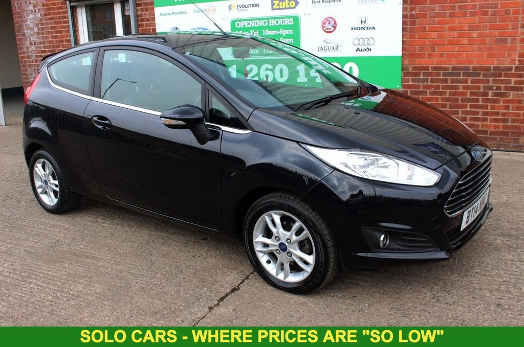 2014 14 FORD FIESTA 1.5 ZETEC TDCI 3d 74 BHP
