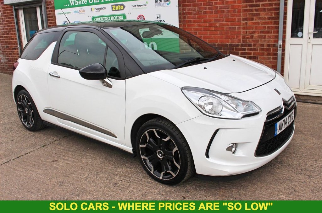 2014 14 CITROEN DS3 1.6 E-HDI DSTYLE PLUS 3d 90 BHP