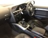 USED 2008 58 AUDI A5 2.0 TFSI 3d 178 BHP LOW MILEAGE with ONLY 50,000 miles and Full Service History from new -black leather,17"alloys,cruise control,heated seats,Rear Park Sensors,Auto Climate Control-lovely LOW LOW Mileage
