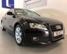 USED 2008 58 AUDI A5 2.0 TFSI 3d 178 BHP LOW MILEAGE with ONLY 50,000 miles and Full Service History from new -black leather,17"alloys,cruise control,heated seats,Rear Park Sensors,Auto Climate Control-lovely LOW LOW Mileage