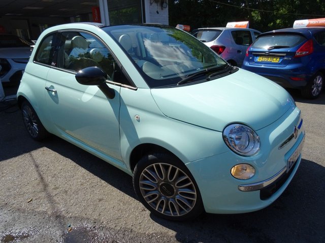 2015 64 Fiat 500 1.2 CONVERTIBLE DUALOGIC CULT 3d AUTOMATIC 69 BHP