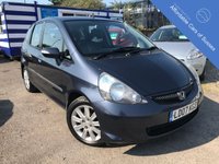 USED 2007 07 HONDA JAZZ 1.3 DSI SE 5d 82 BHP A very clean example of Honda's Jazz famed for its build quality and reliability.