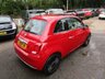 USED 2016 16 FIAT 500 1.2 LOUNGE DUALOGIC 3d 69 BHP NEW SHAPE AUTOMATIC *FULL LEATHER + 16