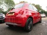 USED 2016 16 FIAT 500 1.2 LOUNGE DUALOGIC 3d 69 BHP NEW SHAPE AUTOMATIC *FULL LEATHER + 16