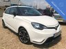 USED 2014 14 MG 3 1.5 3 STYLE LUX VTI-TECH 5d 106 BHP Low Mileage petrol 5 door in White