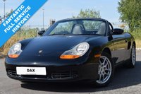 USED 2001 51 PORSCHE BOXSTER 3.2 S 2d 248 BHP FULL SERVICE HISTORY! LADY OWNER! PORSCHE AND PORSCHE SPECIALIST SERVICES! SUPPLIED WITH A FRESH SERVICE AND 12 MONTHS MOT! A SUPERB EXAMPLE OF THE POPULAR 3.2 BOXTER!