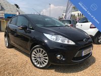USED 2011 11 FORD FIESTA 1.6 TITANIUM 5d 118 BHP Low Mileage Petrol 5 door in Panther Black