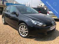 USED 2009 59 VOLKSWAGEN GOLF 1.6 S TDI 5d 89 BHP Onyx black, FSH ( 8 service stamps)