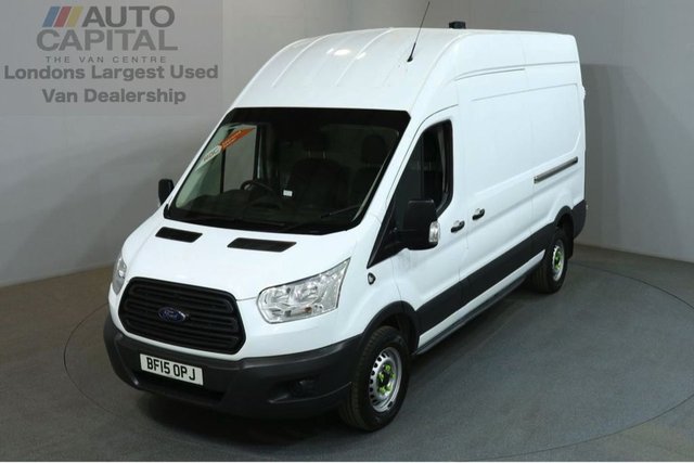 2015 15 FORD TRANSIT 2.2 350 H/R P/V 5d 124 BHP LWB L3 H3 RWD DIESEL PANEL MANUAL VAN
