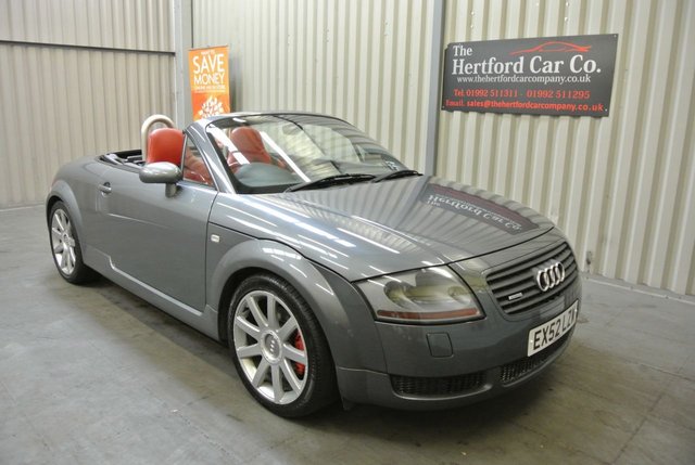 2002 52 Audi TT 1.8 ROADSTER QUATTRO 2d 221 BHP