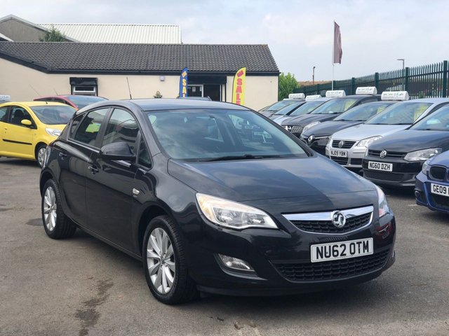 2012 62 Vauxhall Astra 1.4 ACTIVE 5d 98 BHP