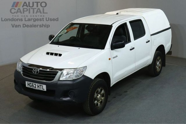 2012 62 TOYOTA HI-LUX 2.5 HL2 4X4 D-4D DCB 4d 142 BHP AIR CON LIGHT UTILITY PICK UP