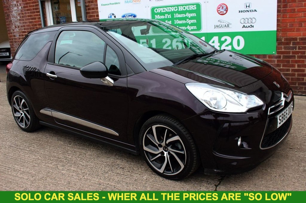 2015 65 DS DS 3 1.6 BLUEHDI DSTYLE NAV S/S 3d 98 BHP