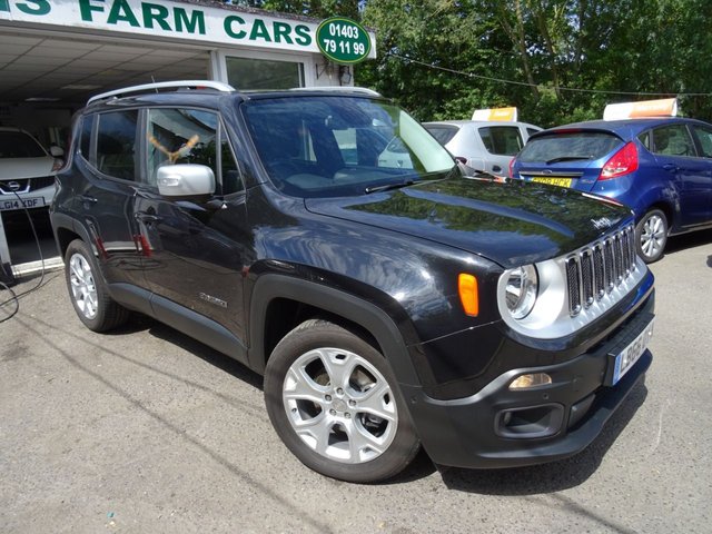 2016 66 Jeep Renegade 1.6 M-JET LIMITED 5d 118 BHP
