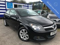 USED 2008 08 VAUXHALL ASTRA 1.6 BREEZE 3d 115 BHP Great looking 3 door black Astra with long MOT expires 08/07/2019